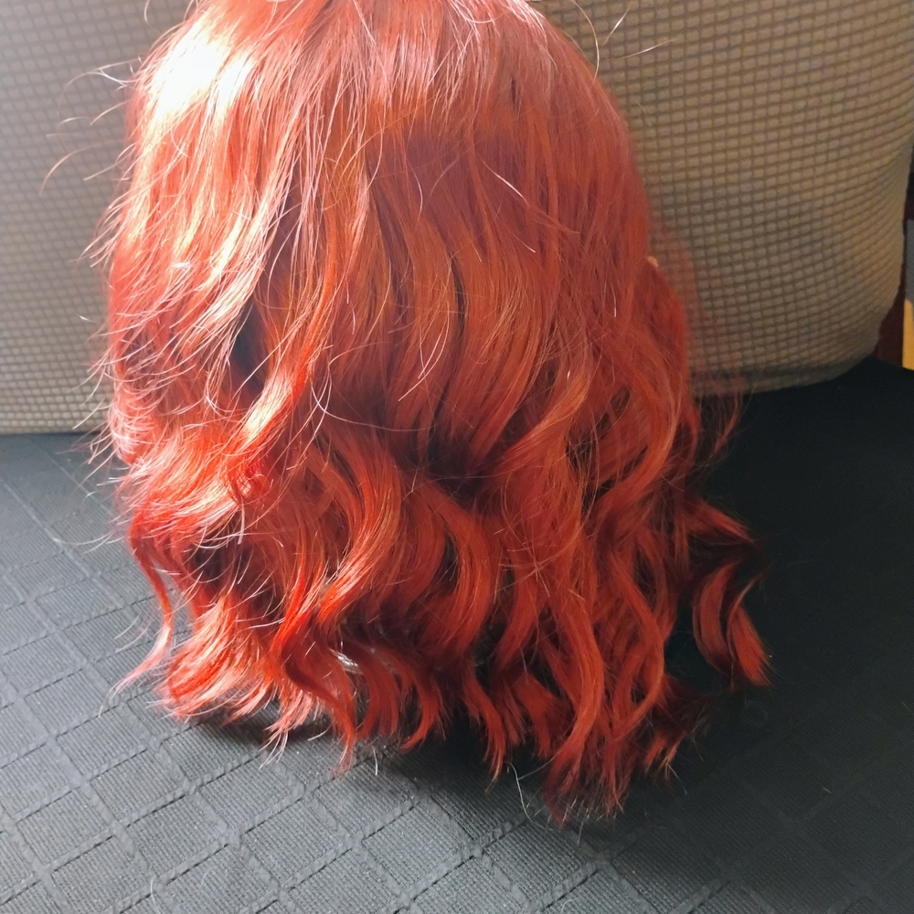 Vibrant Red Women's Hair Wig